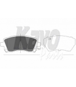 KAVO PARTS - KBP8001 - К-т колодок Fr  Subaru